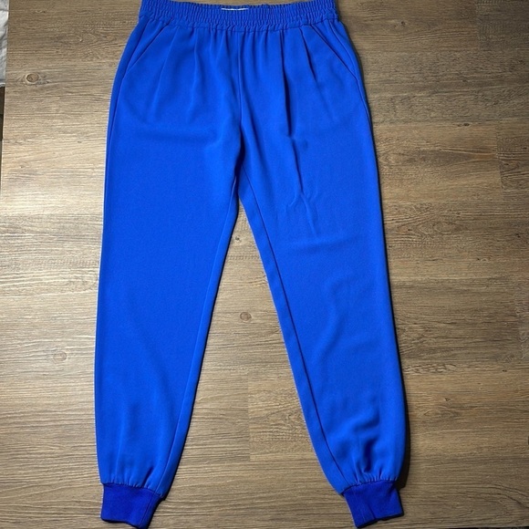 Joie Women’s Mariner Crepe Royal Blue Joggers, size small - Picture 9 of 11